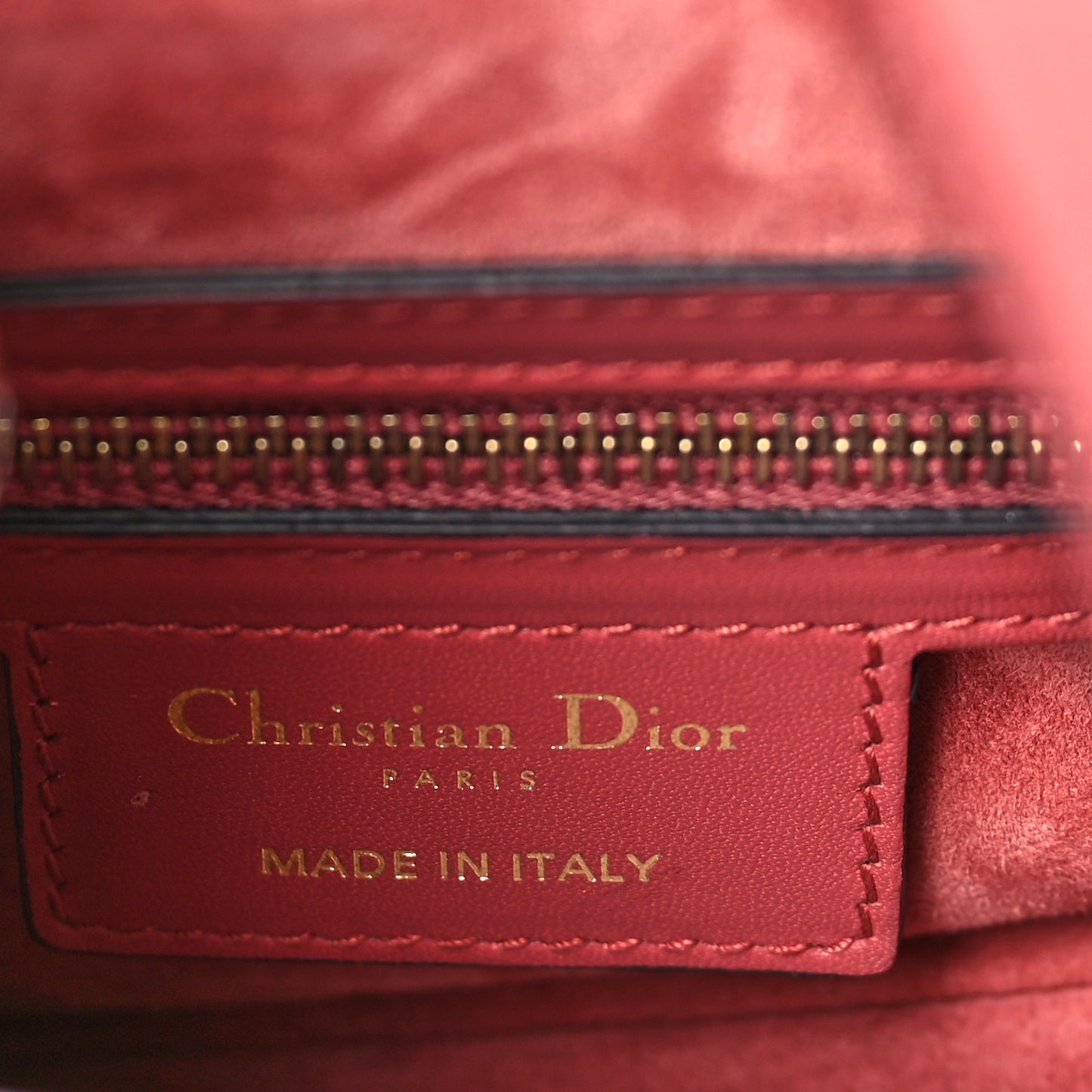 Calfskin Saddle Bag Pink