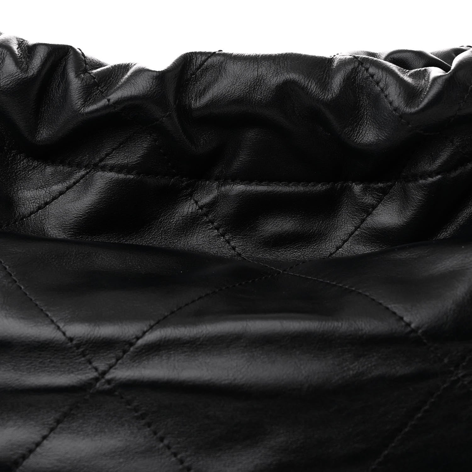 Chanel Shiny Calfskin Quilted Small Chanel 22 So Black 10 of 13