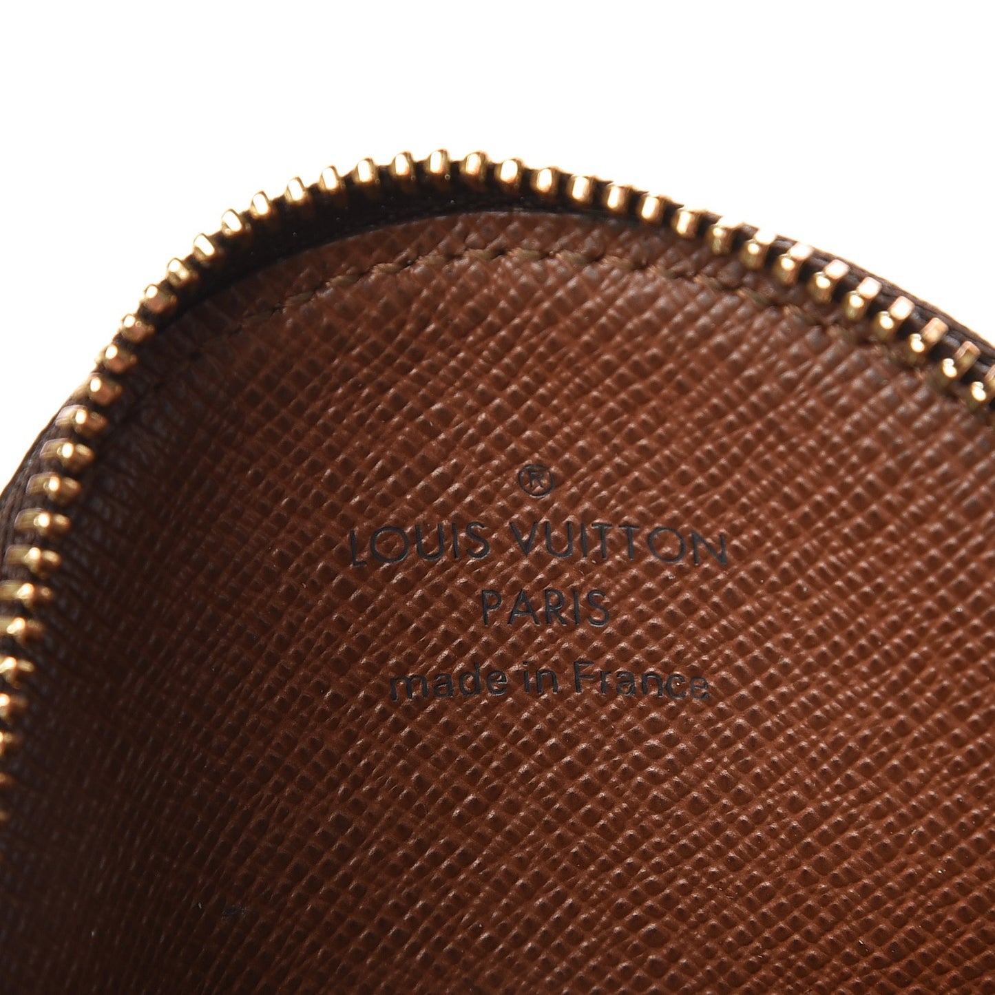 Monogram Round Coin Purse