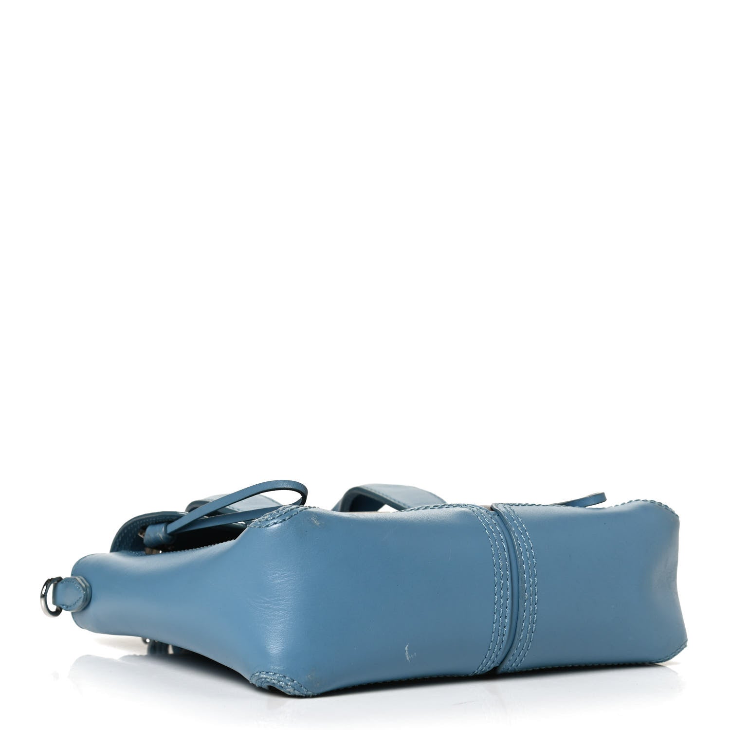 3.1 Phillip Lim Textured Calfskin Mini Pashli Satchel Blue Black 3 of 11