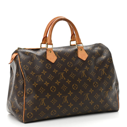 Louis Vuitton Monogram Speedy 35 2 of 13