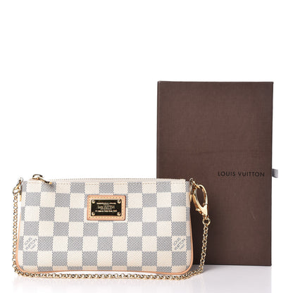 Louis Vuitton Damier Azur Pochette Milla MM 10 of 10