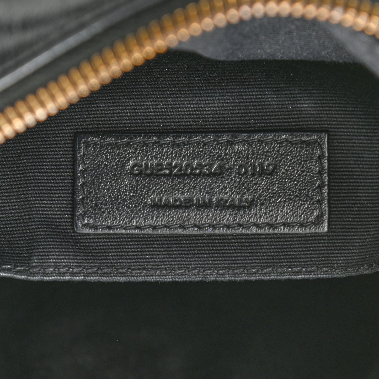 Calfskin Matelasse Monogram Lou Camera Bag Black