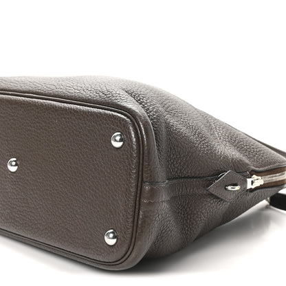 Hermes Taurillon Clemence Bolide 31 Chocolate 10 of 10