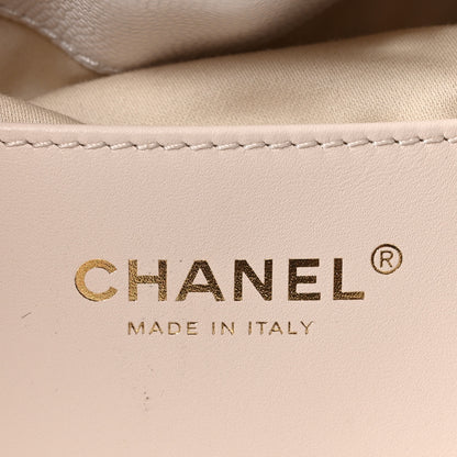Chanel Caviar Quilted Small Chanel 25 Handbag White 5 of 9