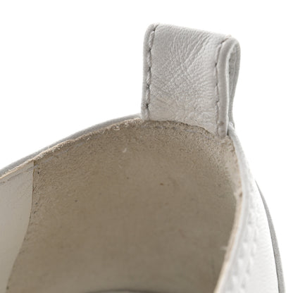 Chanel Lambskin Quilted Womens CC Stroll Sneakers 36 White 10 of 10