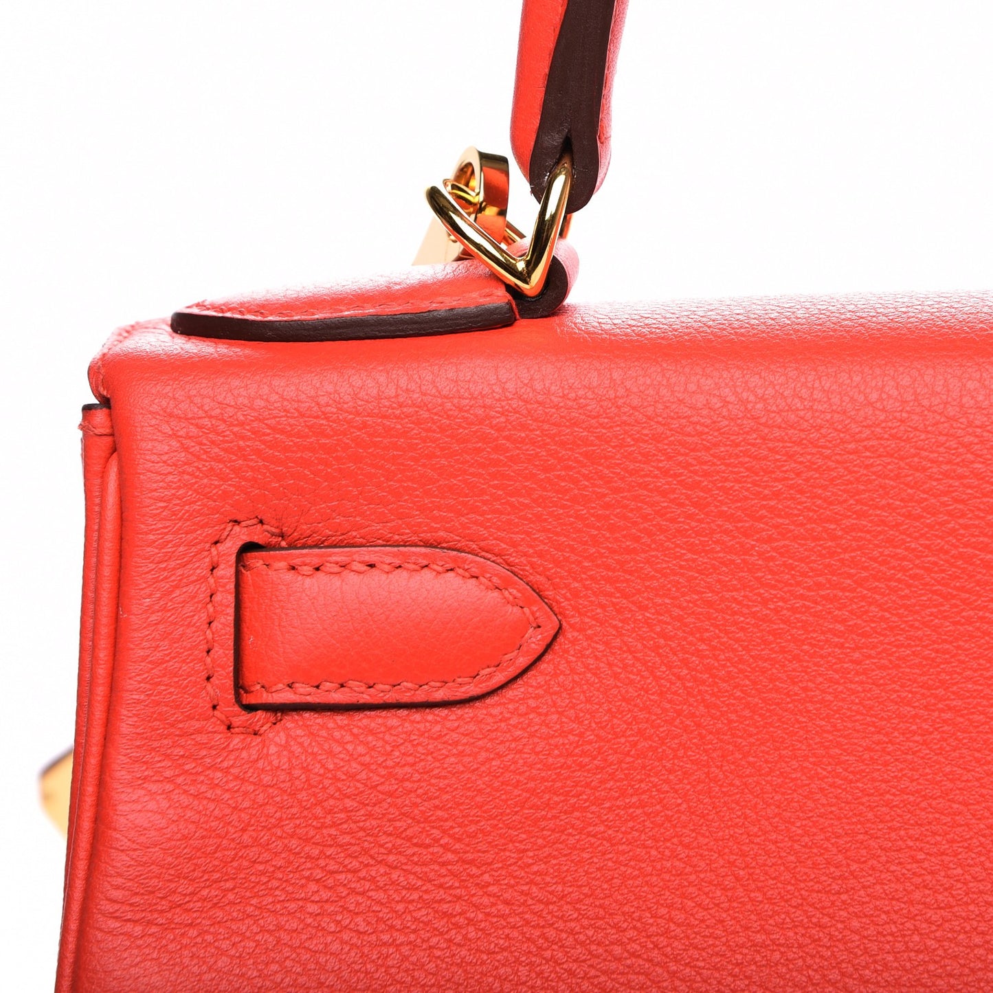 Evercolor Kelly Retourne 28 Rouge Tomate