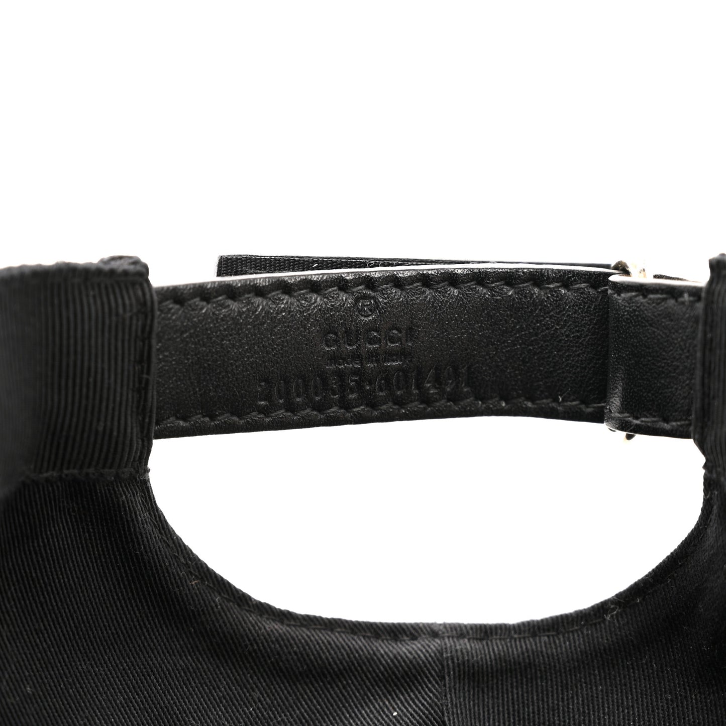 Monogram Web Baseball M Black