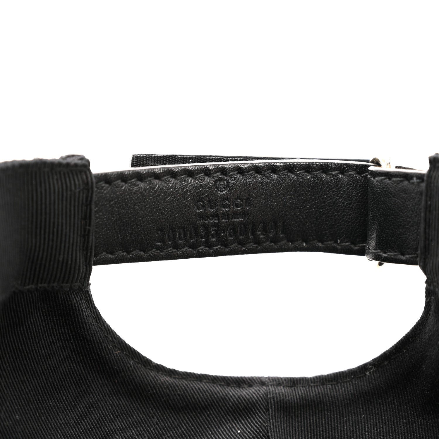 Gucci Monogram Web Baseball M Black 10 of 11