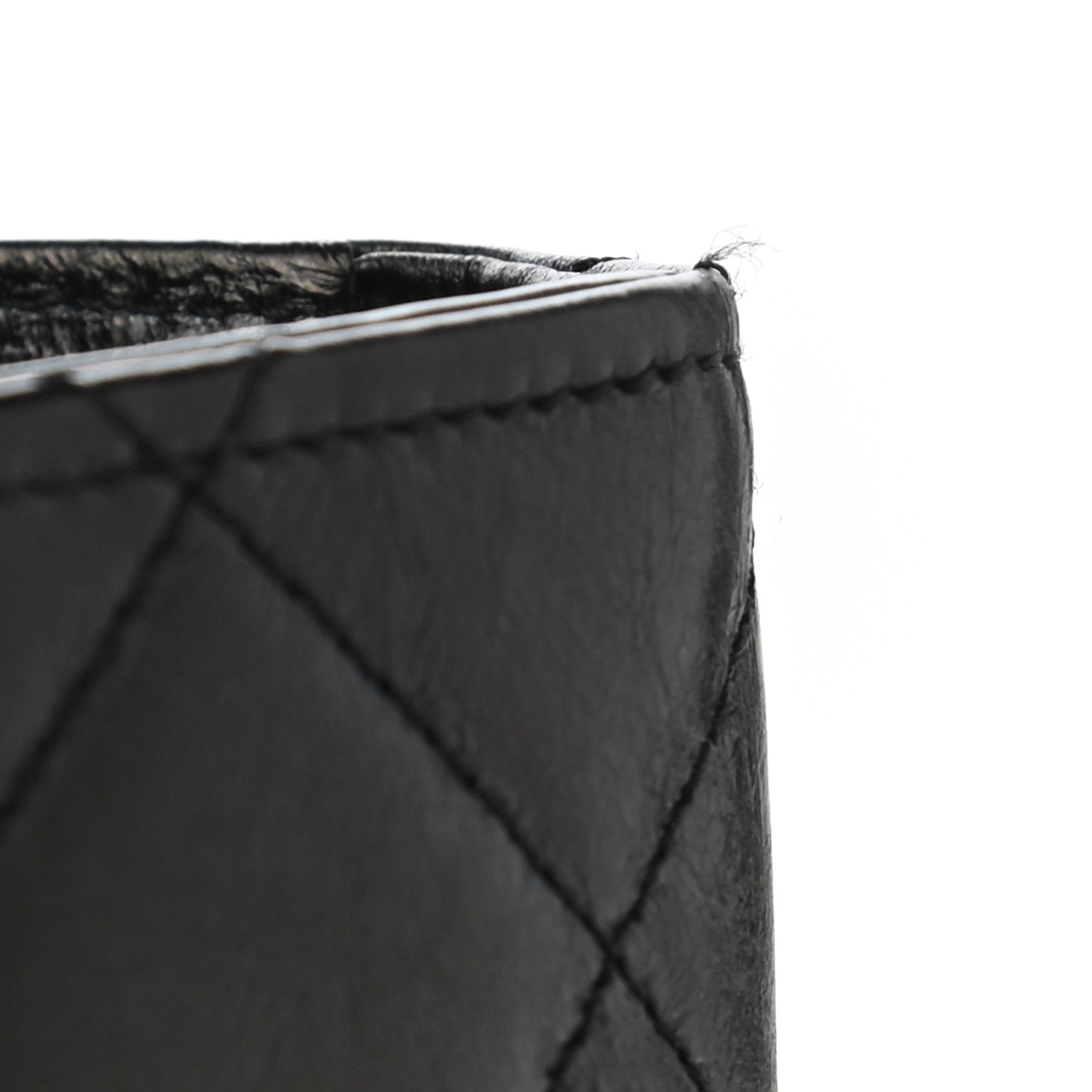 Chanel Glazed Calfskin Quilted Reissue Long Flap Wallet Black 6 of 10