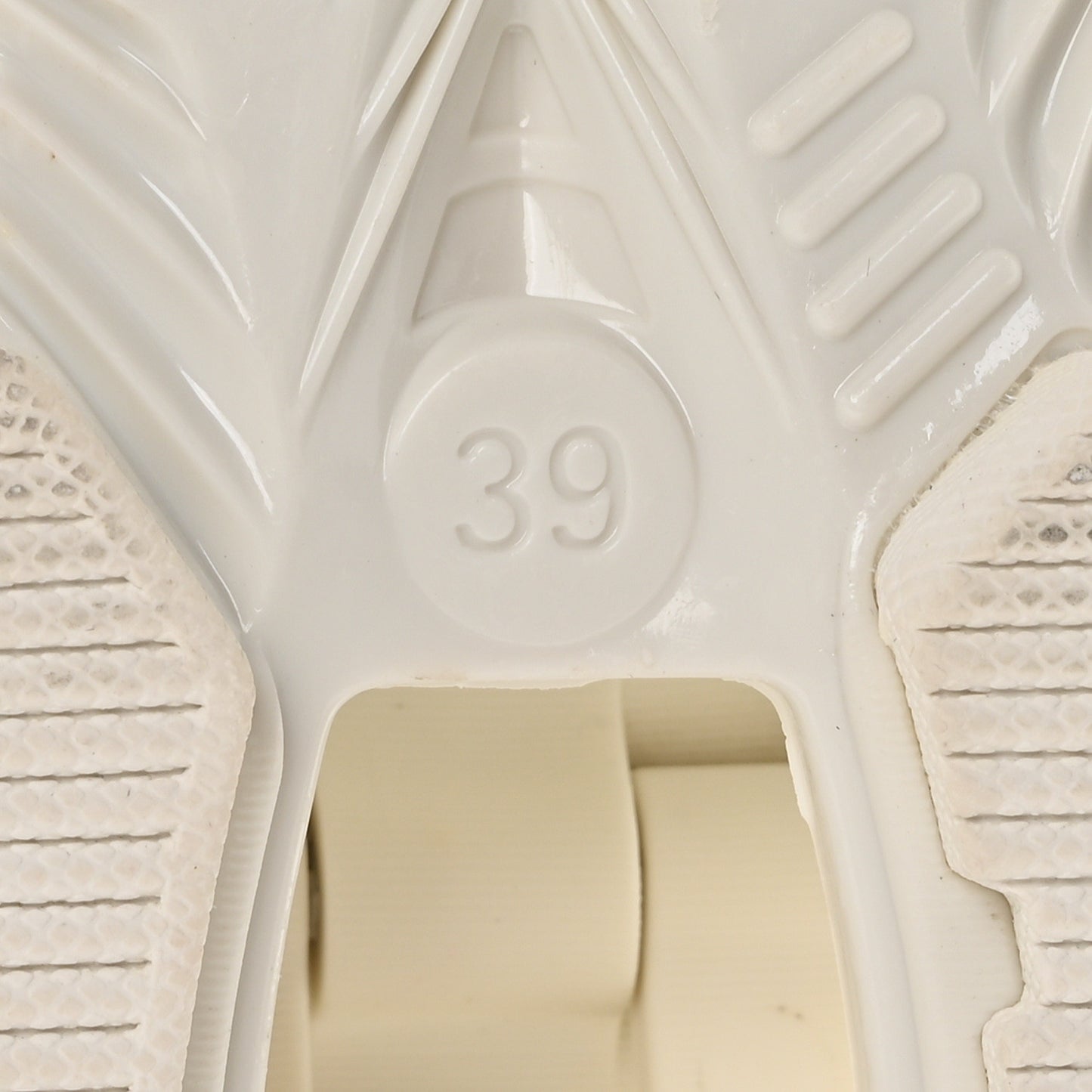 Mesh Rubber X-Pander Sneakers 39 White