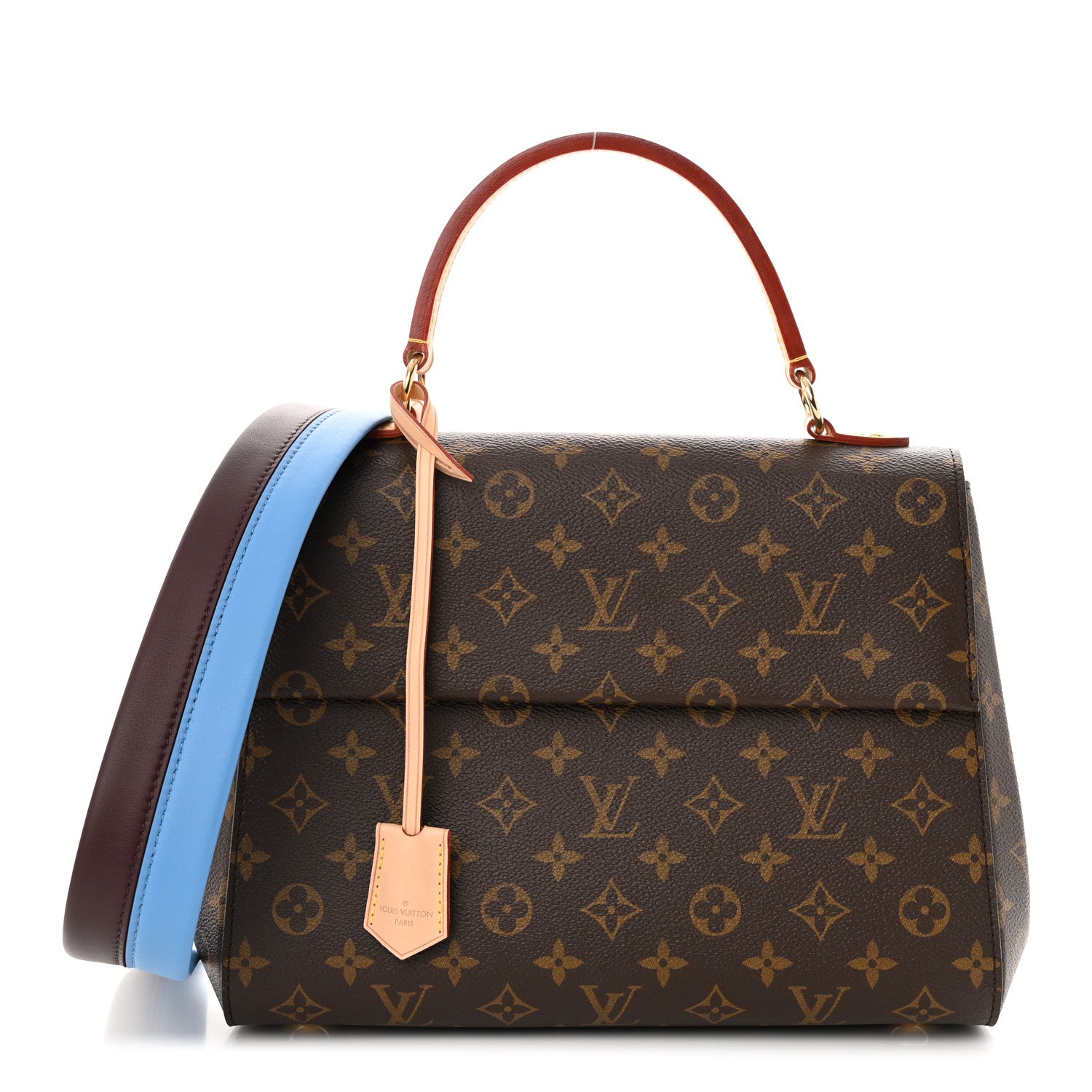 Louis Vuitton Monogram Cluny MM Blue Glacial 1 of 11
