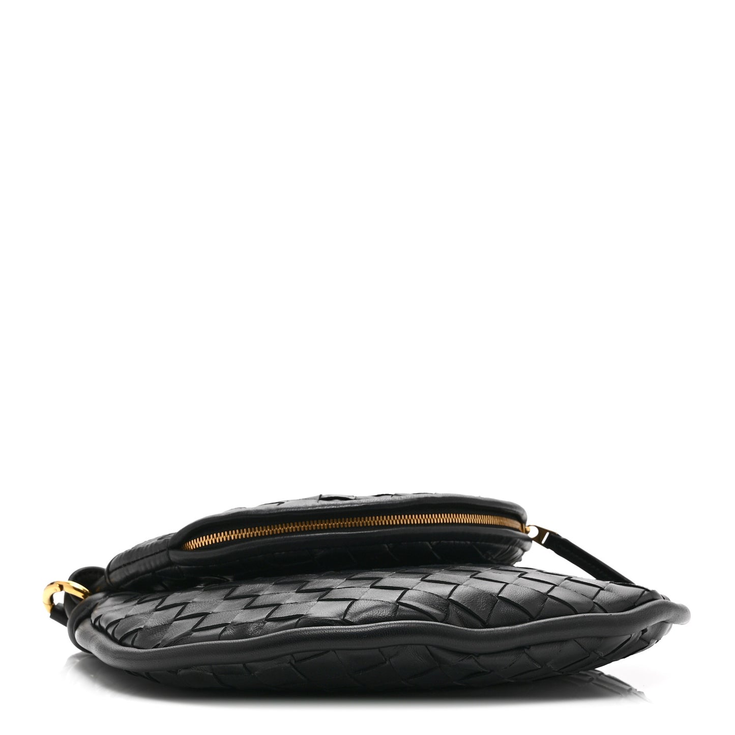 Nappa Intrecciato Small Gemelli Black