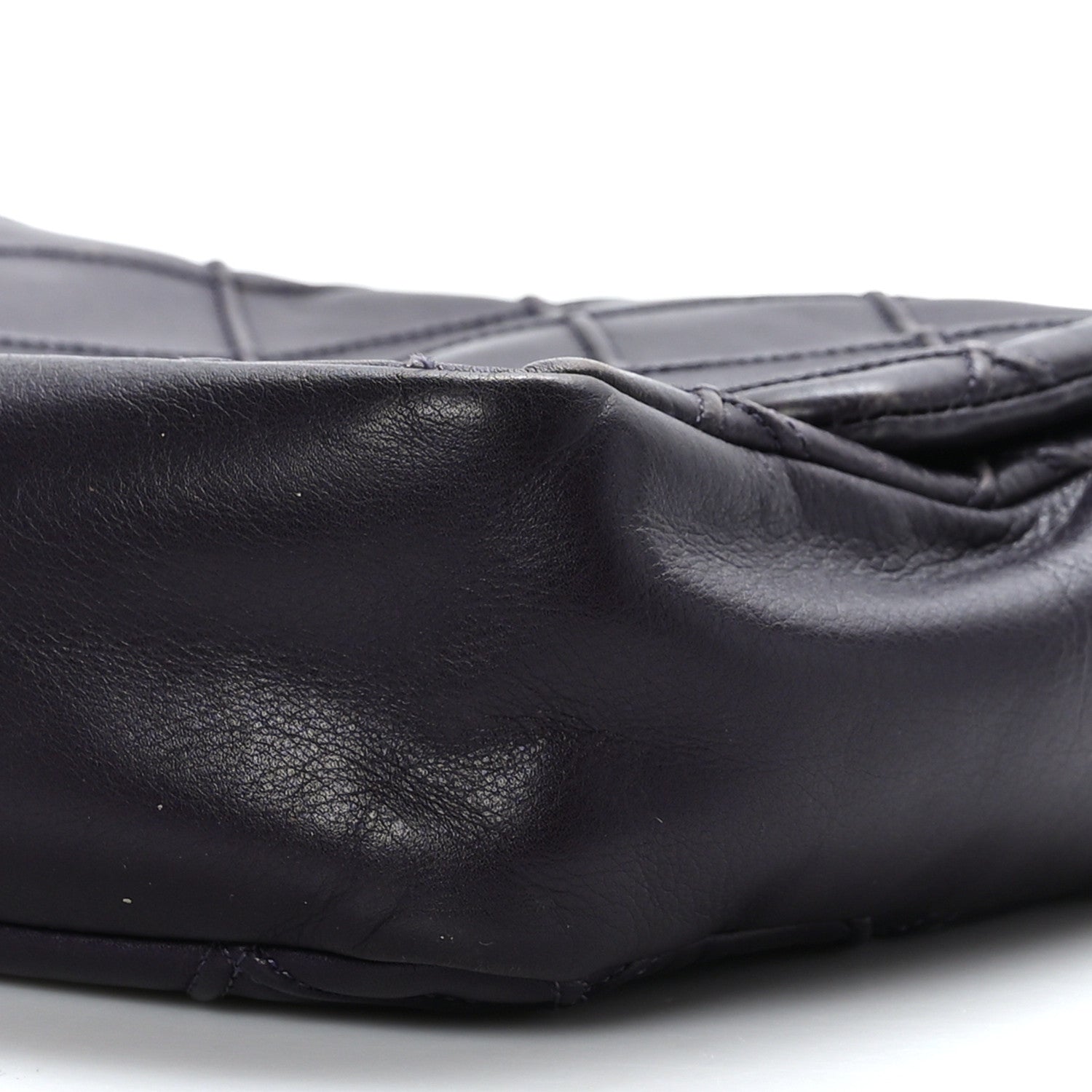 Chanel Calfskin Diamond Debossed Medium Cosmos Flap Purple 9 of 9