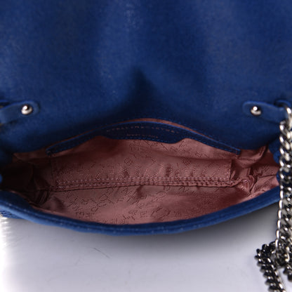 Stella McCartney Shaggy Deer Falabella Crossbody Bag Blue 4 of 6