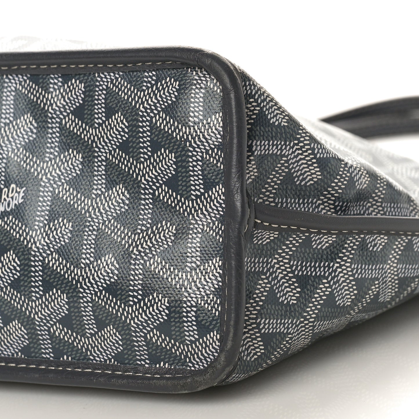 Goyardine Reversible Mini Anjou Grey