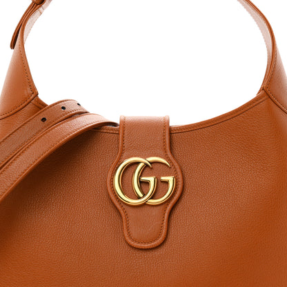 Gucci Goatskin Medium Aphrodite Shoulder Bag Tan 8 of 10