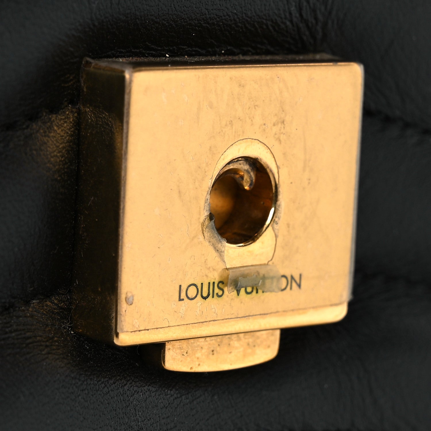 Louis Vuitton Calfskin New Wave Chain MM Black 11 of 13
