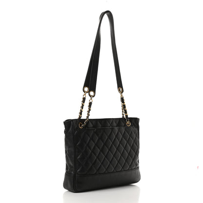 Chanel Caviar Quilted Shoulder Bag Black 2 of 10