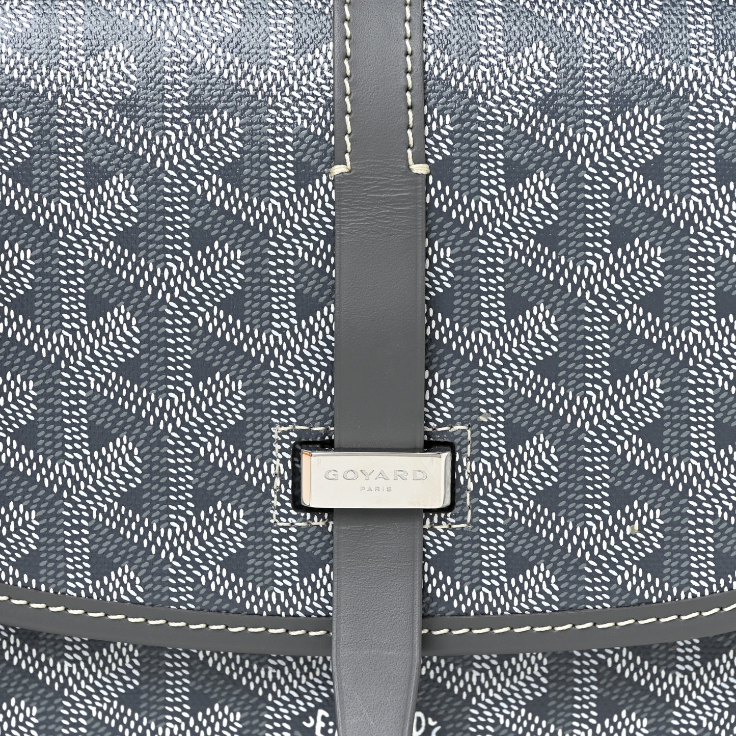 Goyardine Belvedere II PM Messenger Bag Gray