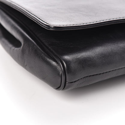 Gucci Calfskin Ribot Horse-Heads Clutch Black 17 of 18