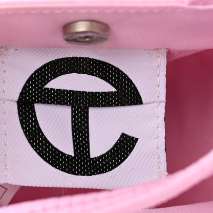 Telfar Nylon Small Puff Shopping Bag Bubblegum 6 of 10