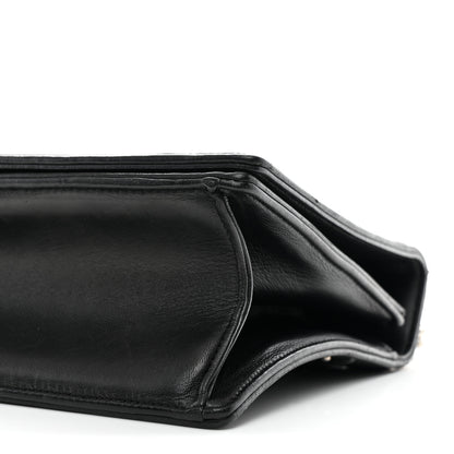 Christian Dior Lambskin Multi Studded Medium Diorama Flap Bag Black 10 of 12