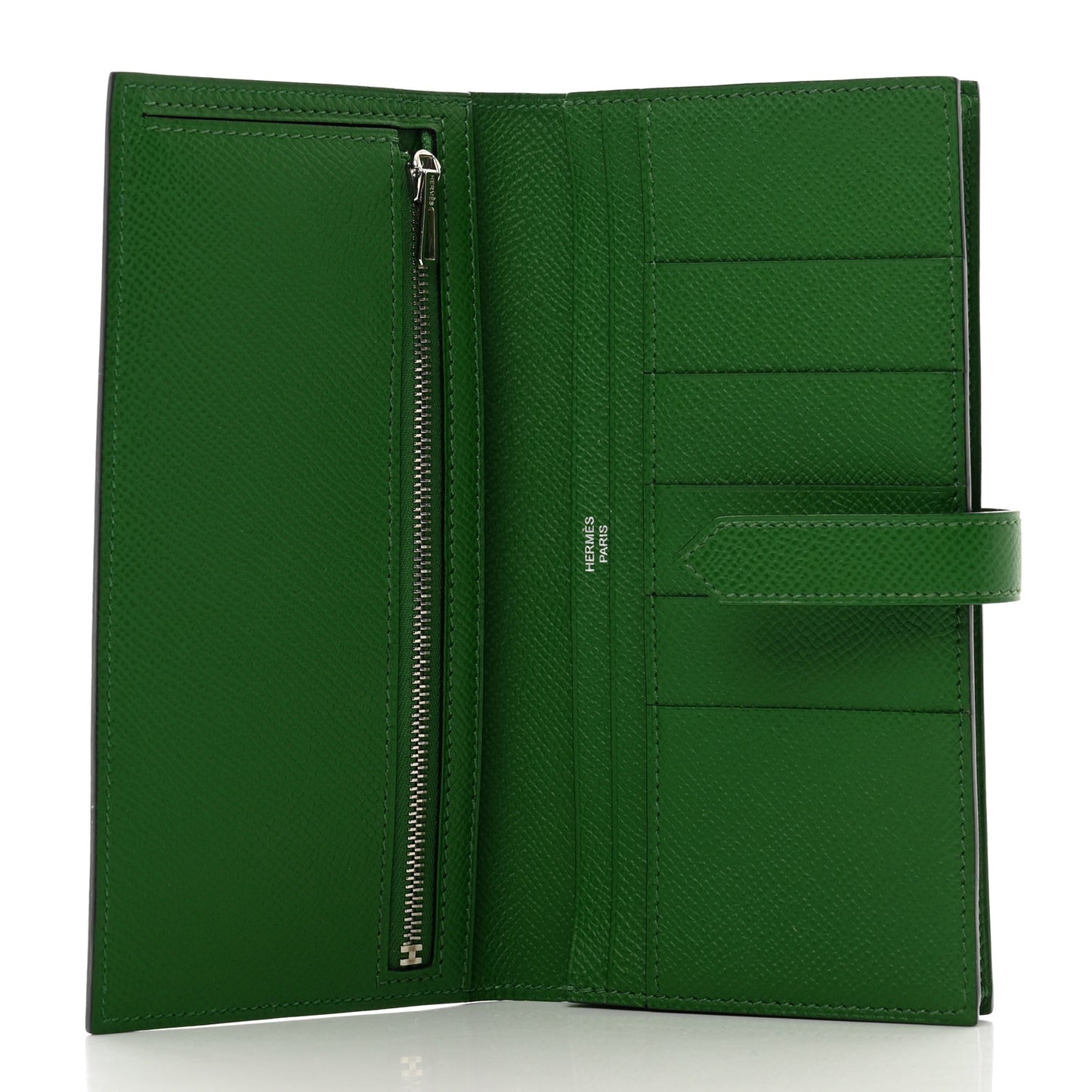 Epsom Bearn Gusset Wallet Vert Bengale
