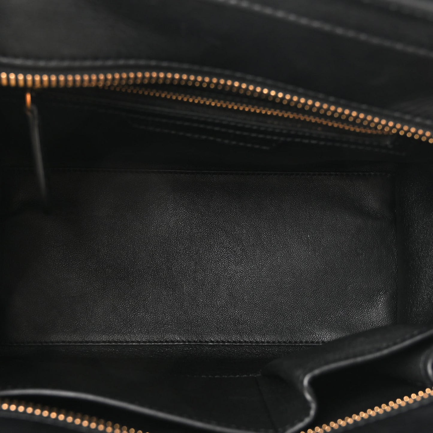 Drummed Calfskin Micro Tri-Color Luggage Rust