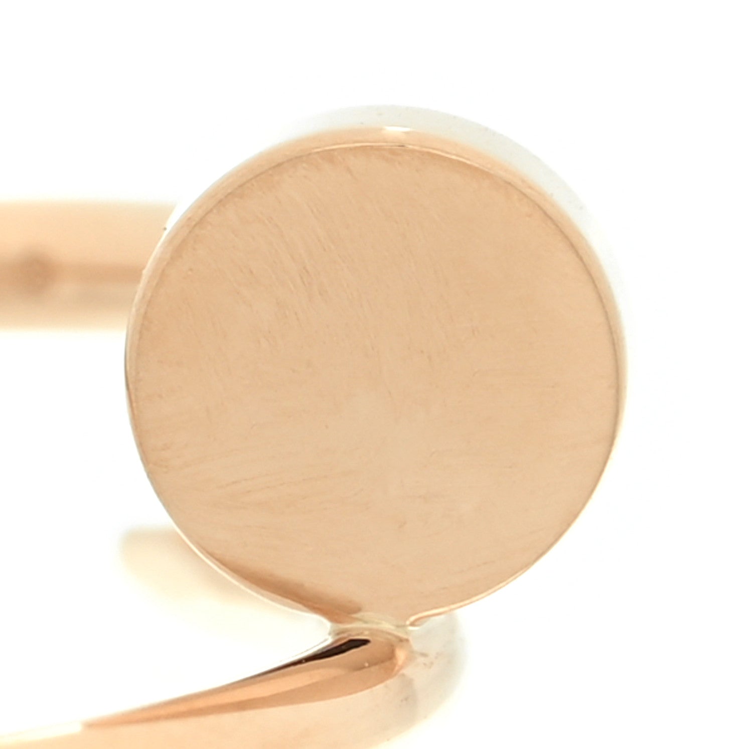 Cartier 18K Yellow Gold Small Juste Un Clou Ring 54 7 5 of 6
