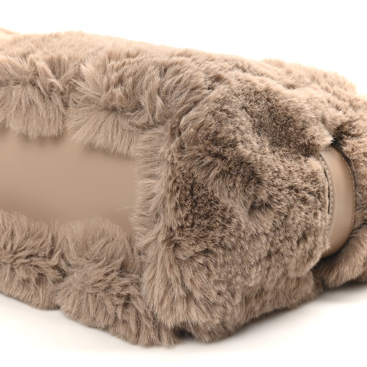 Marc Jacobs Faux Fur Mini The Year Of The Rabbit Tote Bag Beige 9 of 9