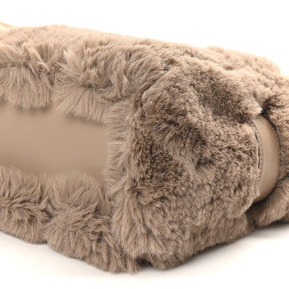 Marc Jacobs Faux Fur Mini The Year Of The Rabbit Tote Bag Beige 9 of 9