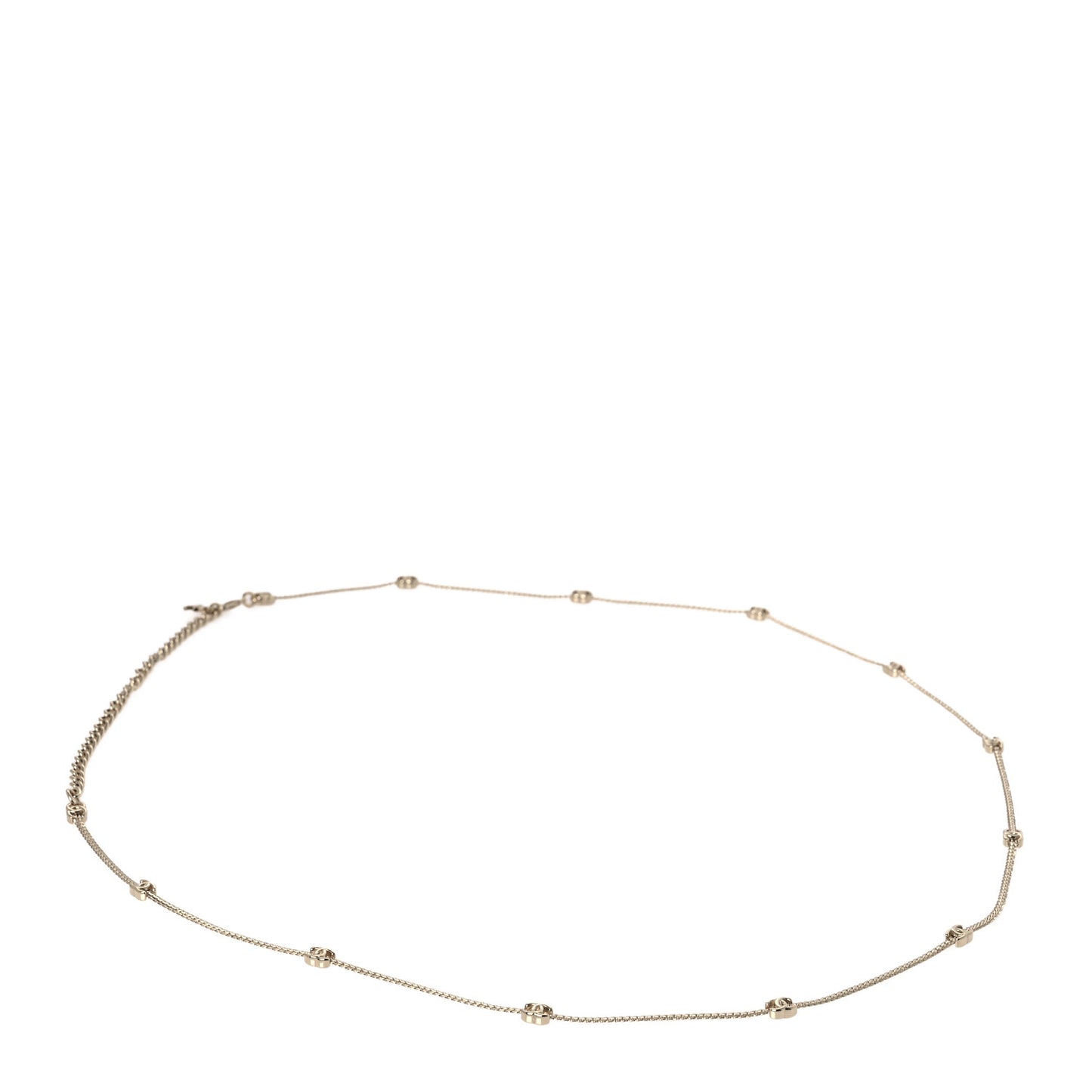 Metal CC Chain Belt 80 32 Gold