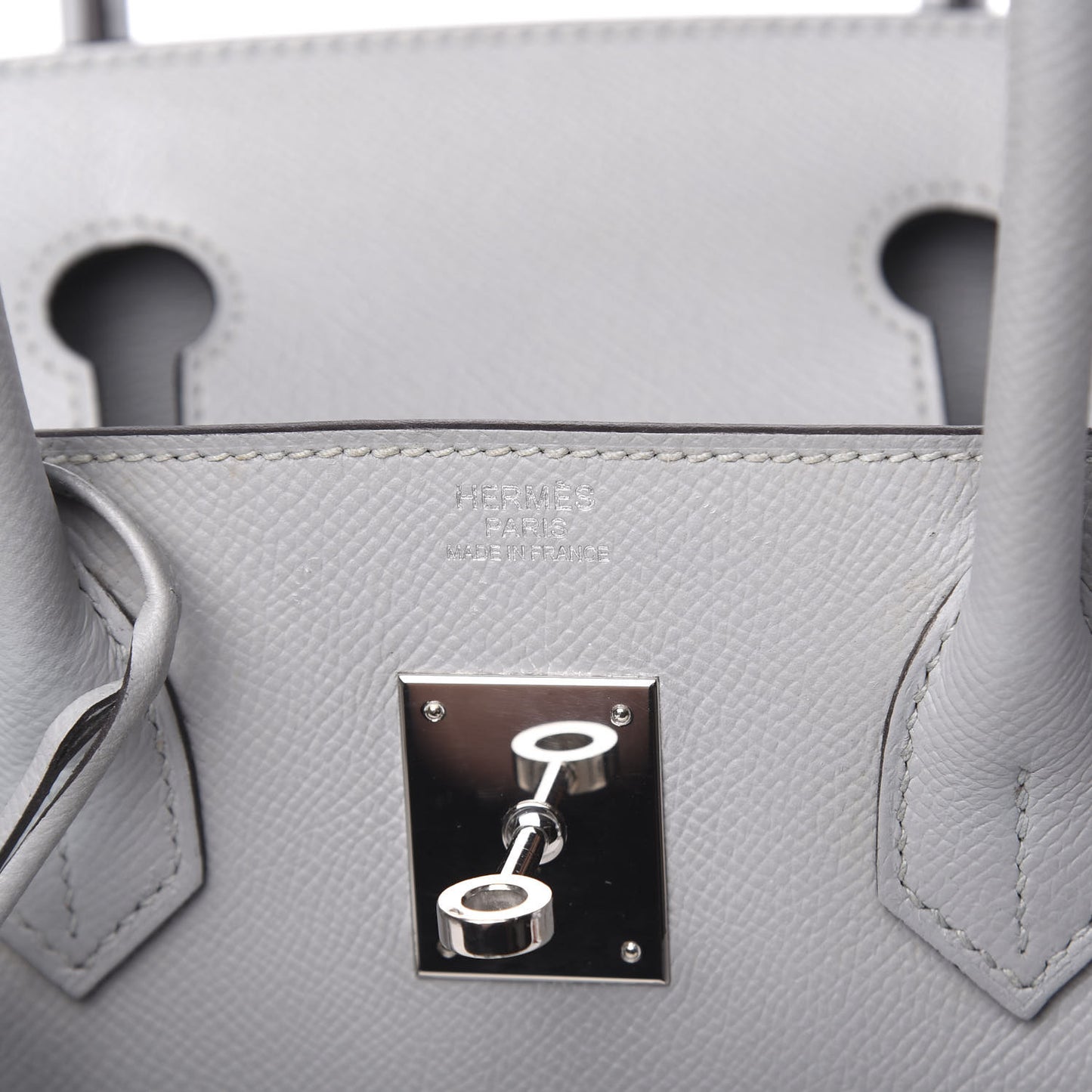 Epsom Birkin 30 Bleu Glacier