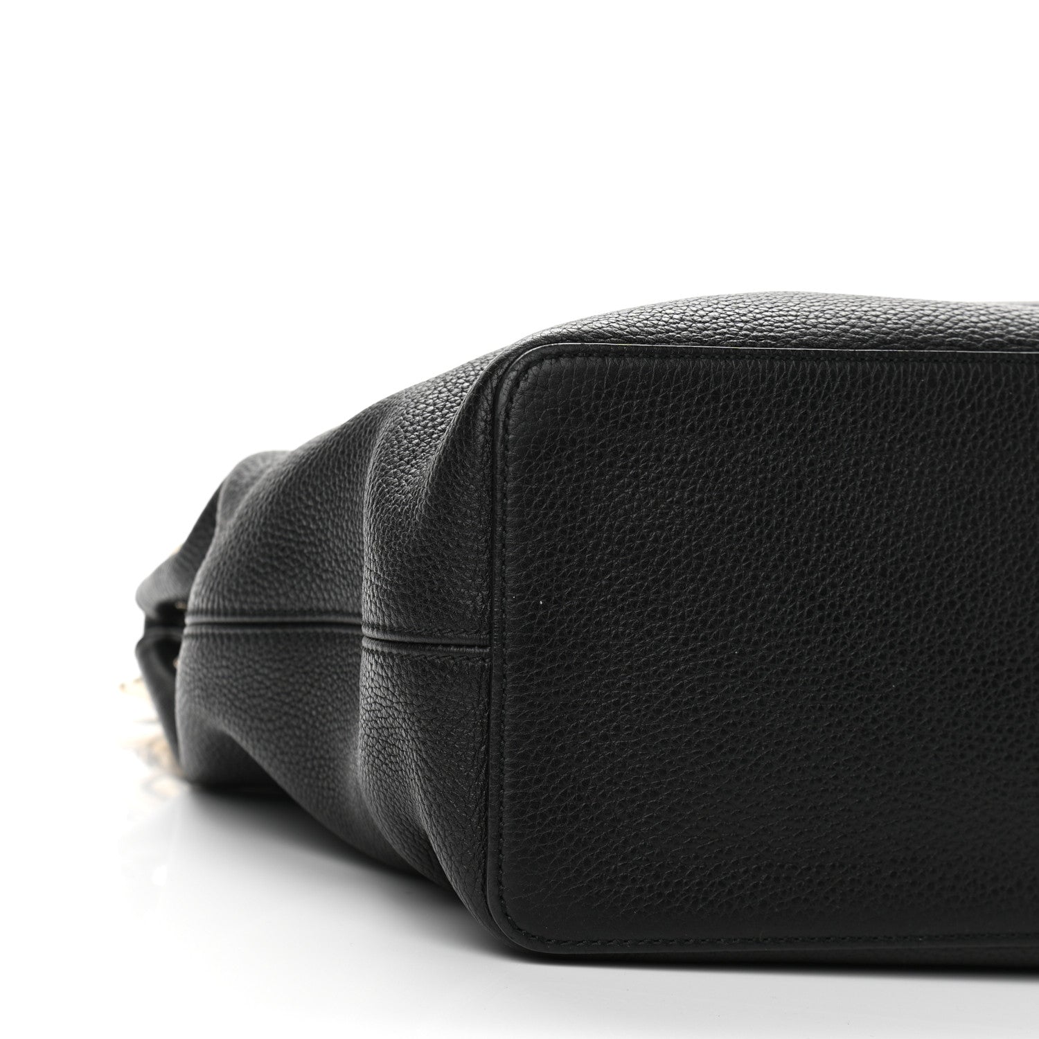 Gucci Pebbled Calfskin Large Soho Hobo Black 9 of 12