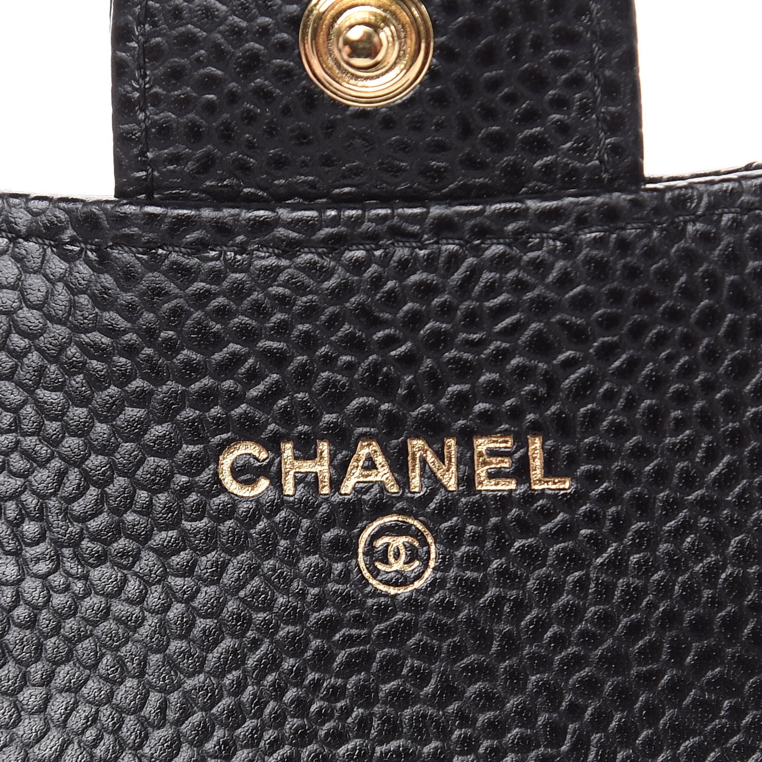 Chanel Caviar Quilted Flap Card Holder Black 6 of 9