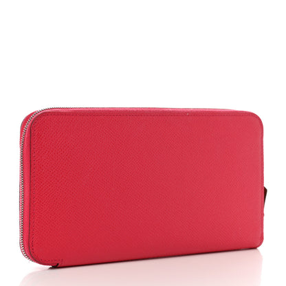 Hermes Epsom Silk'in Wallet Bougainvillea 3 of 7