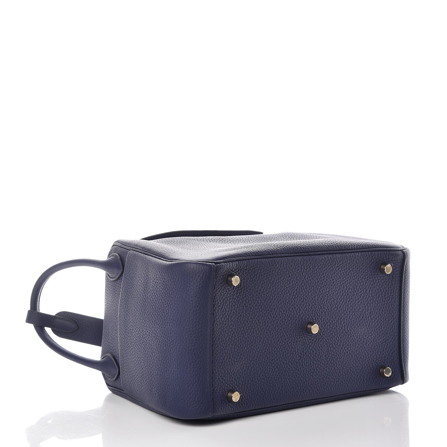 Hermes Taurillon Clemence Lindy 30 Bleu Encre 4 of 14