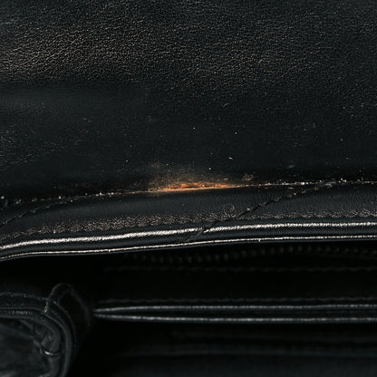 Saint Laurent Calfskin Y Quilted Monogram Toy Loulou Crossbody Bag Black 11 of 12