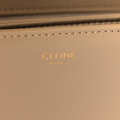 Celine Shiny Calfskin Teen Triomphe Nude 7 of 13