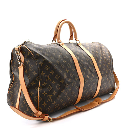 Louis Vuitton Monogram Keepall Bandouliere 55 3 of 12