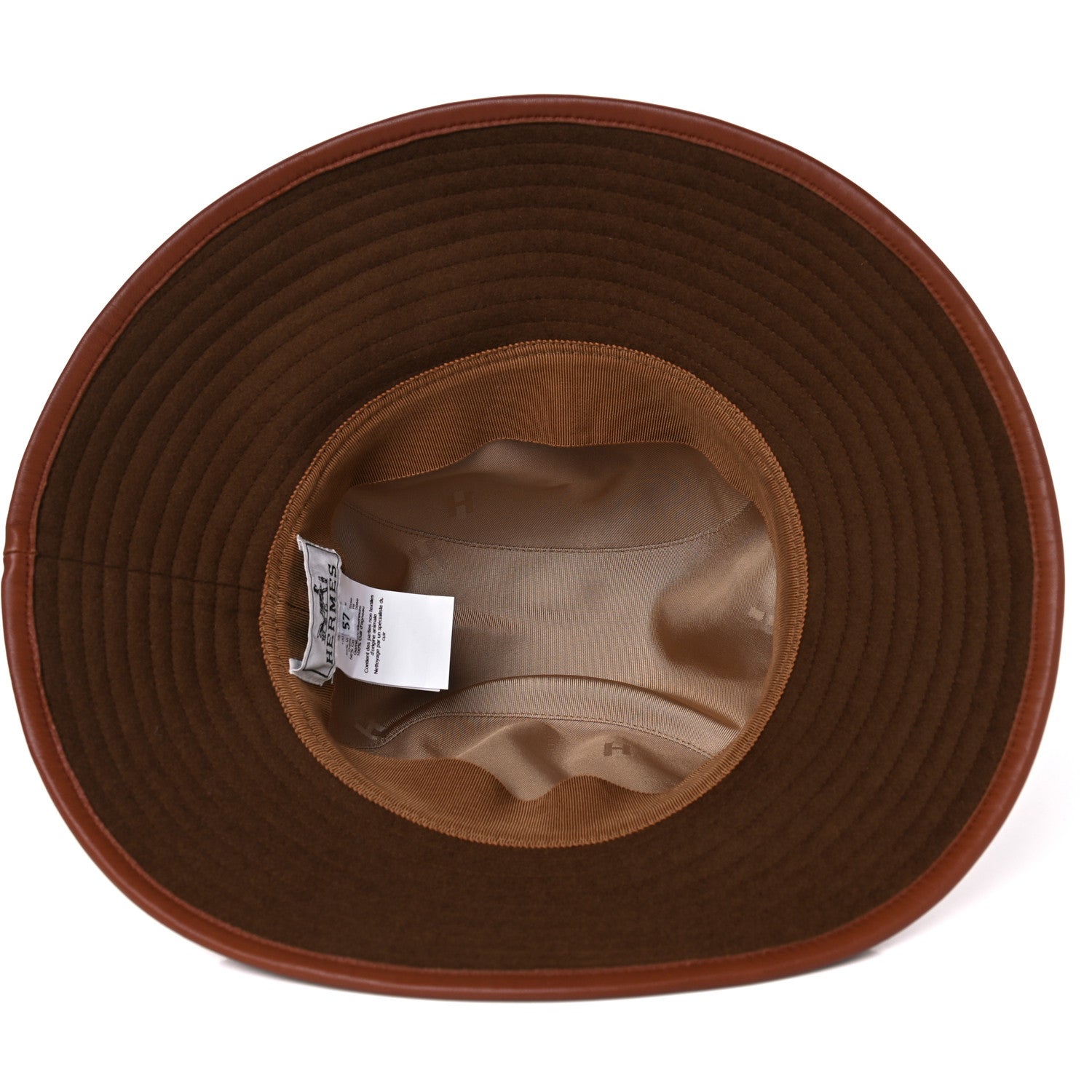 Hermes Cashmere Wool Hat 57 5 of 6