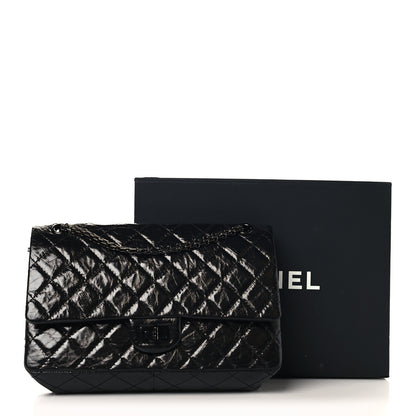 Chanel Glazed Calfskin Quilted 2.55 Reissue 226 Flap So Black 11 of 11