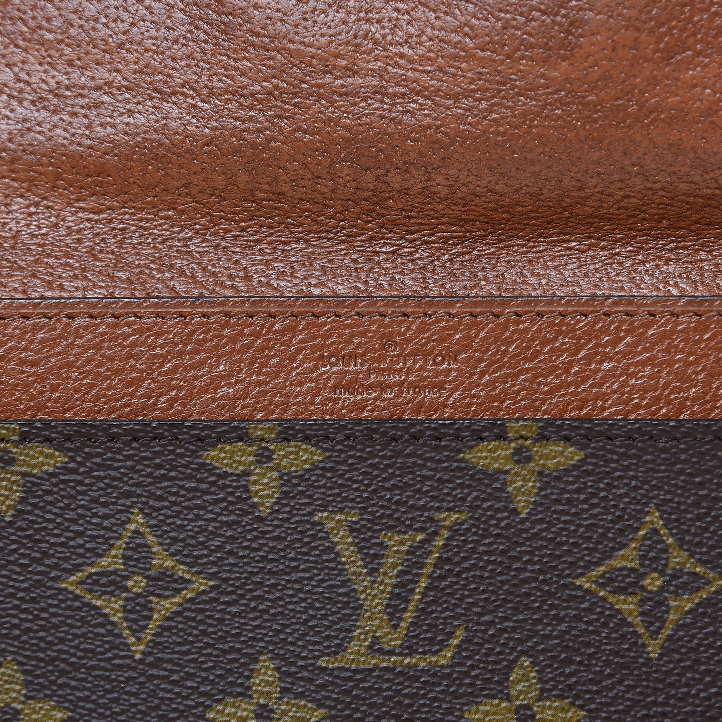 Monogram Pochette Double Rabat