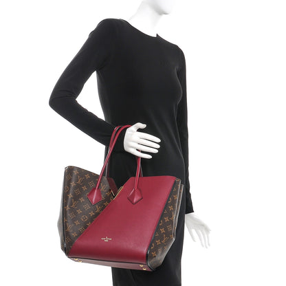 Louis Vuitton Calfskin Monogram Kimono Tote Aurore 2 of 7