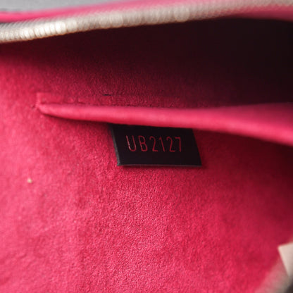 Louis Vuitton Epi Neverfull MM Black Hot Pink 9 of 13