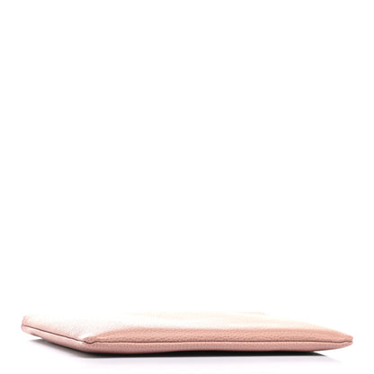 Gucci Calfskin Bamboo Clutch Pink 4 of 9