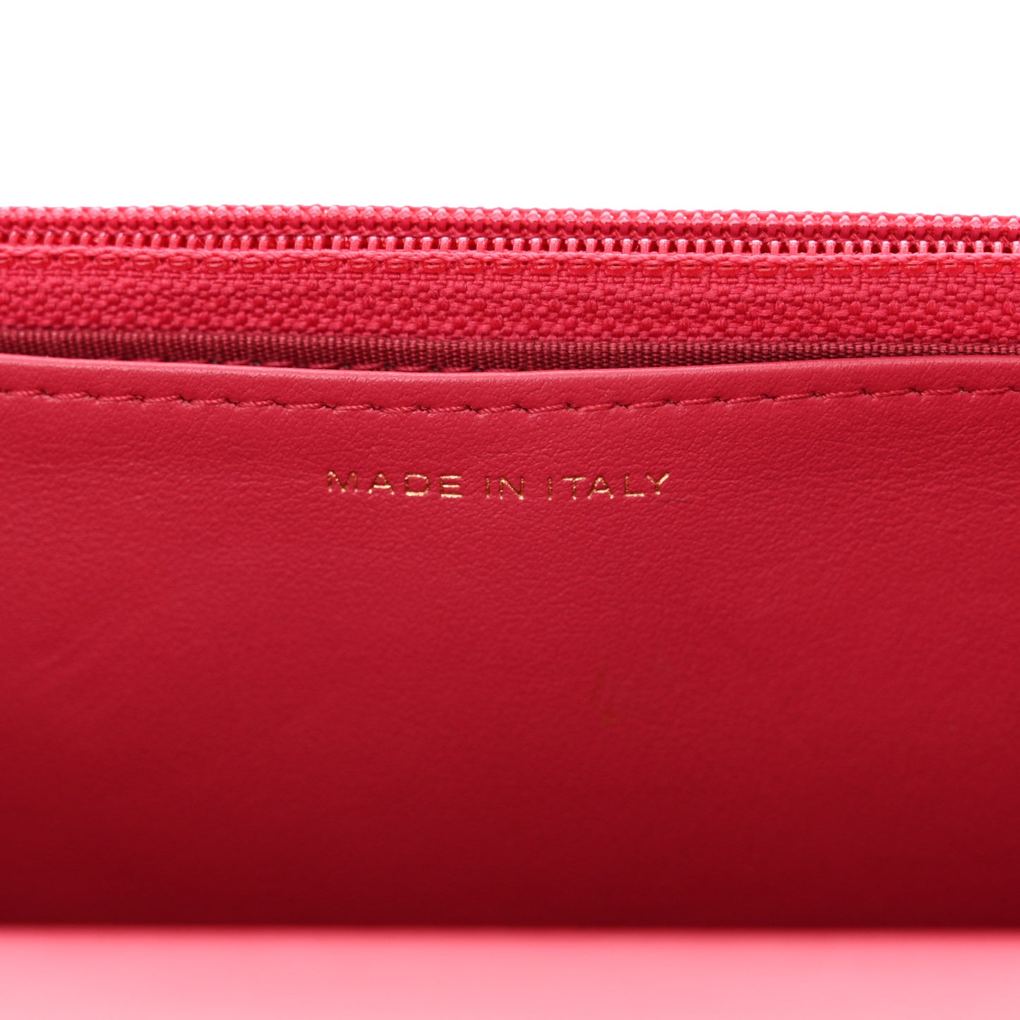 Lambskin Quilted Chanel 19 Wallet On Chain WOC Dark Pink