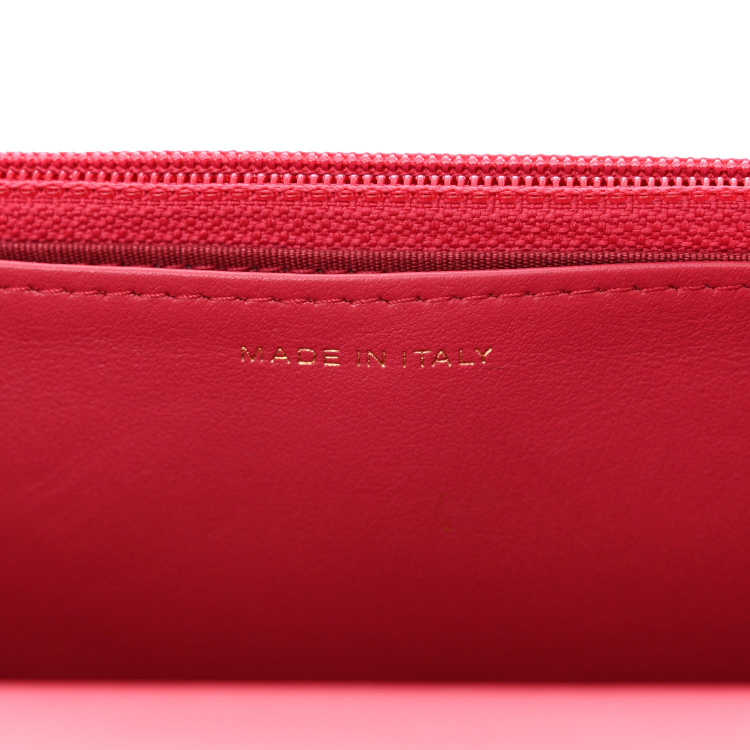 Chanel Lambskin Quilted Chanel 19 Wallet On Chain WOC Dark Pink 7 of 12