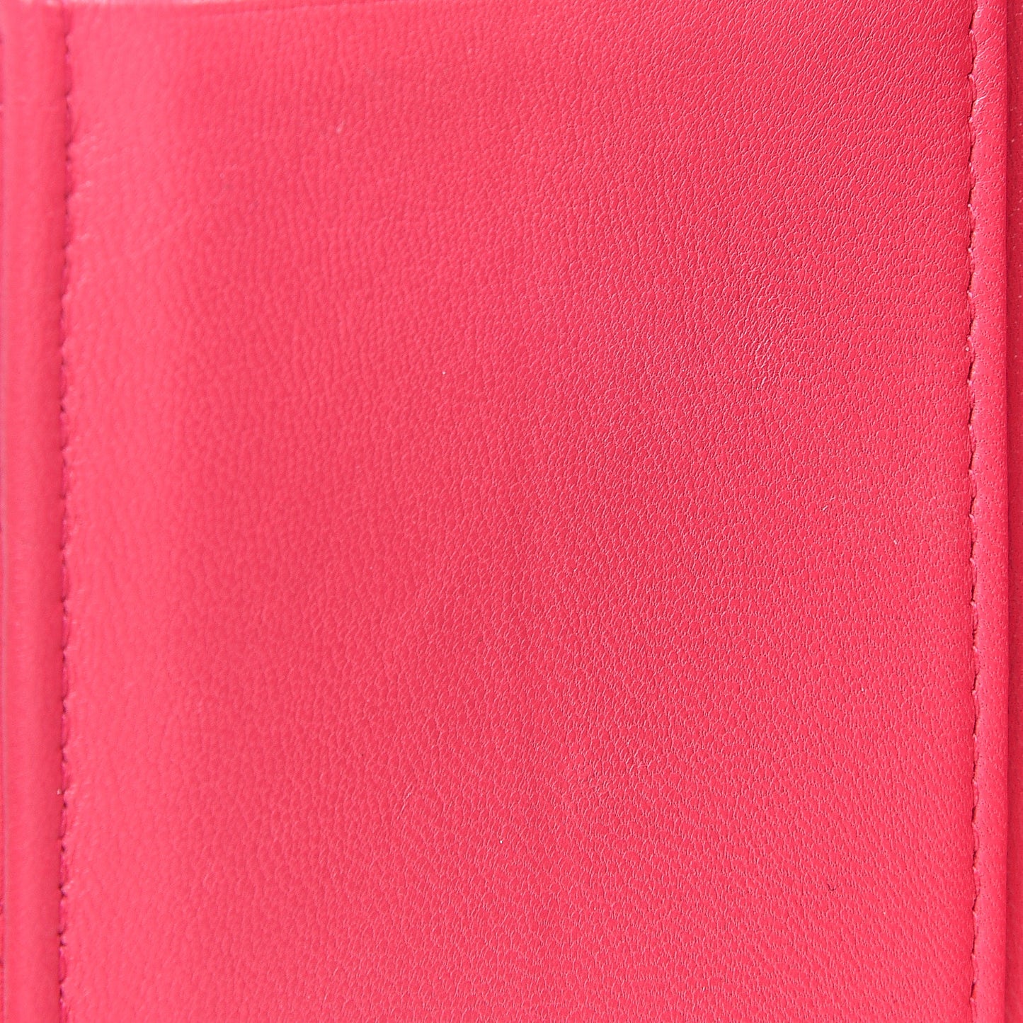 Lambskin Quilted Compact Boy Wallet Fuchsia